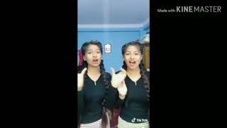 tik tok twins deepa and dewanta नेपाली टिक टक भाइरल जोडी दीपा र देवन्ता