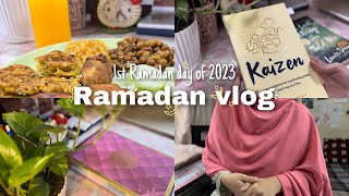 Ramadan vlog 2023🌙 first day of Ramadan 2023☁️ prepared ifter, sheri, Taraweeh✨ Bangladesh #ramadan