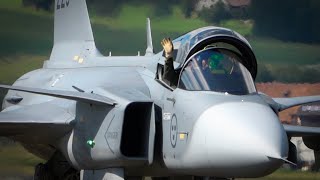 AIRPOWER 2022 Saab Gripen (Swedish Airforce)