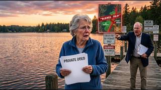 My Private Lake Was Reclassified as HOA Property — So I Bought the Only Exit They Didn’t Realize