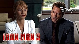 Iron-Man 3 | Pepper Refuses Aldrich’s Offer Scene | Disney+ [2013]
