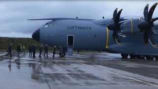 Ankunft des ersten A400M in Deutschland - Bundeswehr