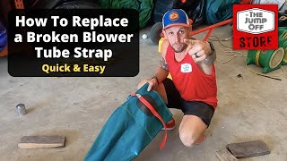 How To Replace a Blower Tube on a Bounce House - Bounce House Business - Nick Glassett