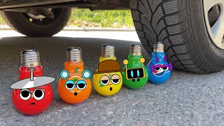 Sprunki Objects- Experiment Car vs Crushing Crunchy | Doodle Sprunki #9