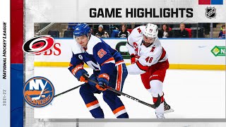 Hurricanes @ Islanders 4/24 | NHL Highlights 2022
