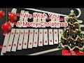 We Wish You A Merry Christmas - Lyre Cover | with Chords