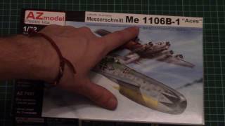 AZmodel 1/72 Me 1106B-1 Aces (AZ7537) Review