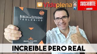 Biblia de Estudio TEOLÓGICO Reina Valera 60 | EXCELENTE | Reseña COMPLETA para conocerla a fondo