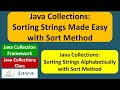 Java Collections: Sorting Strings Made Easy with Sort Method | Java Collection Framework