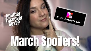 MARCH 2025 MACY’S BEAUTY BOX SPOILERS: Another Takeover Box!