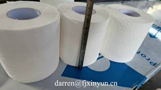 Deco embossing bath tissue paper