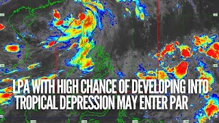 New LPA with high chance of developing into tropical depression may enter PAR by July 29 – Pagasa