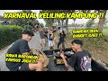 SUMPAH SERU BANGET !! karnaval keliling kampung pake barongan kardus