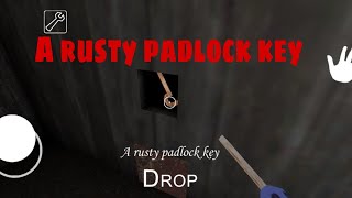 How to use Rusty padlock key in granny chapter 1| Hindi Audio |