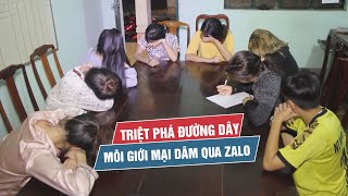Triệt phá đường dây môi giới mại dâm qua Zalo ở Bình Phước