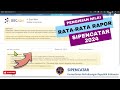 Pengisian Nilai Rata-Rata Rapor Sipencatar 2024