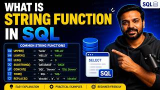 15. SQL String Functions Tutorial | UPPER, LOWER, LEN, SUBSTRING & More