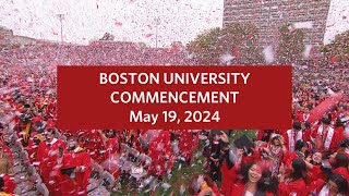 Boston University Commencement 2024