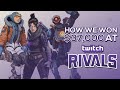 HOW WE WON 37K AT TWITCH RIVALS (ft. AverageAden, Albralelie)