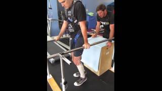 Walking in Parallel bars