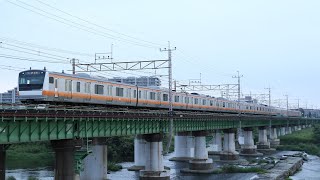 【グリーン車組み込み試運転】 中央線E233系 12両 立川～日野通過