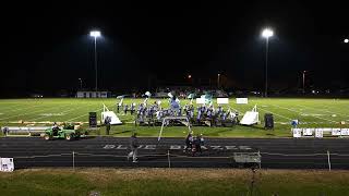 10/18/24 [Stands View] Westbrook Marching Band & Color Guard “Legacy” -Halftime Show- Westbrook, ME