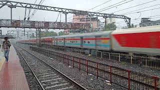 12102 Shalimar Mumbai LTT Jnaneswari Express skip Thane station. #JnaneswariExpress