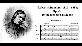 Schumann Op. 75 - Romanzen und Balladen, Volume II