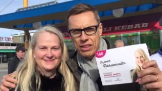 Alexander Stubb ja Pirkko Jartti (100)