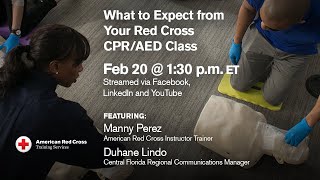 What to Expect in your Red Cross CPR/AED Class