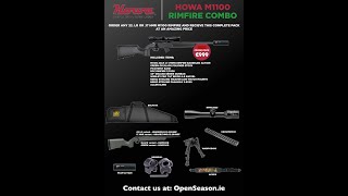 Howa M110 .22 Rimfire Rifle Kit *Great Value Complete Package*