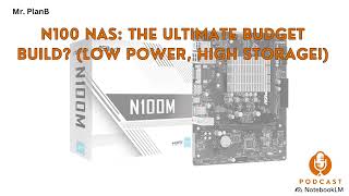 N100 NAS: The ULTIMATE Budget Build? (Low Power, High Storage!)