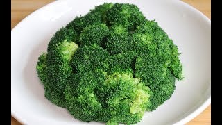 Broccoli has a new way of eating, no need to fry, no steam, nutrition and health.