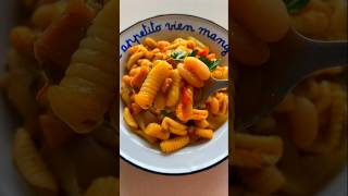 Carmela’s Cavatelli Rigati with Beans #pastarecipe  #pasta  #italianrecipe #veganrecipes #recipe