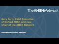 Gary Ford, new Chair of the AHSN Network