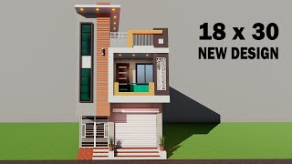 Small shop with house plan,3D makan ka naksha,18*30 dukan or makan ka naksha,3D shop elevation plan