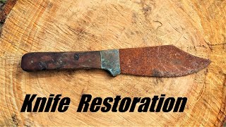 Modifying and Restoring my Rusty Old Knife.