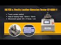 IULTCS & Veslic Abrasion Tester GT-KC01-1 Leather Testing Equipment