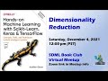 Hands-on Machine Learning -- Dimensionality Reduction