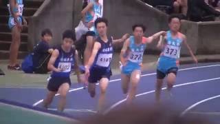 2016 中高記録会 中学4×100m 1組