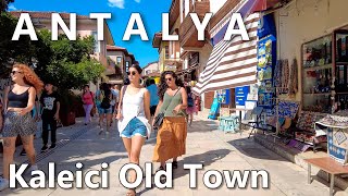 Antalya Kaleici Old Town Walking Tour Turkey 4K🇹🇷