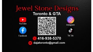 Jewel Stone  Design/ Toronto, and GTA. watch before and after. Subscribe Daja Construction 👍!