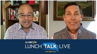 Justin Leonard recalls playing Tiger Woods during "Tiger Slam" run | Lunch Talk Live | NBC Sports