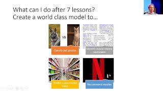 تعلم الالة- Lesson 1 - 1 Deep Learning 2019 Image classification