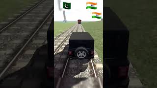 India vs Pakistan Thar power testing 🤯 indian bike driving 3d #short #viralshorts #viralvideo