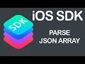 iOS SDK Objective-C URL Tutorial - Parse JSON Array