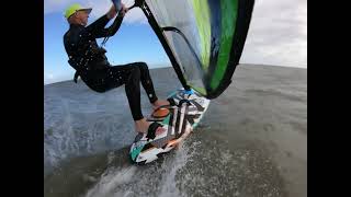 Open Ocean Windsurfing in 20 Knots of Wind in 2022