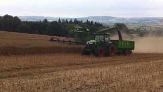 Overbury Farm combining