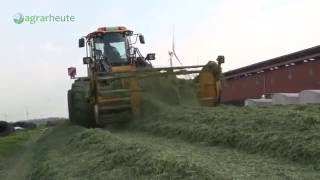 Ratgeber Grassilage: Häckseln und Silo verdichten