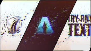 glitch logo animation ID #294